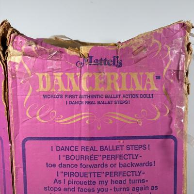LOT 138: Vintage 1968 Mattel’s Dancerina Doll w/ Box