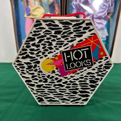LOT 139: Vintage Mattel Hot Looks Dolls in Box w/ Accessories - Elkie & Mimi