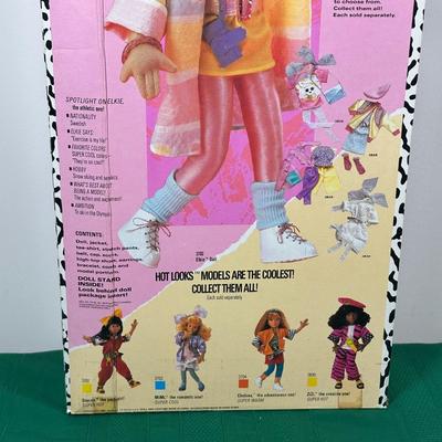 LOT 139: Vintage Mattel Hot Looks Dolls in Box w/ Accessories - Elkie & Mimi