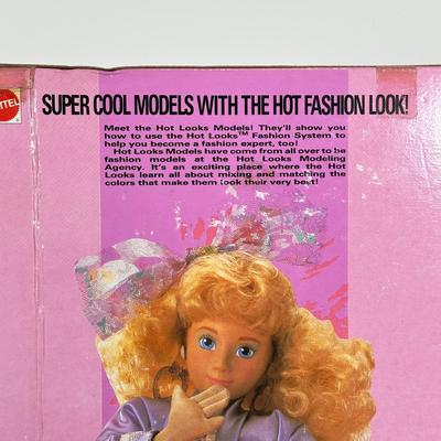 LOT 139: Vintage Mattel Hot Looks Dolls in Box w/ Accessories - Elkie & Mimi