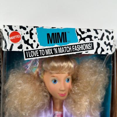 LOT 139: Vintage Mattel Hot Looks Dolls in Box w/ Accessories - Elkie & Mimi