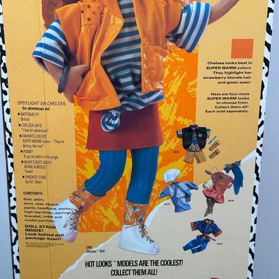 LOT 140: Vintage Mattel Hot Looks Dolls - Chelsea & Zizi w/ Box