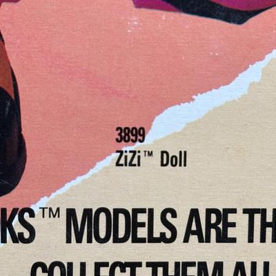 LOT 140: Vintage Mattel Hot Looks Dolls - Chelsea & Zizi w/ Box