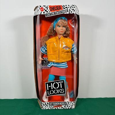 LOT 140: Vintage Mattel Hot Looks Dolls - Chelsea & Zizi w/ Box