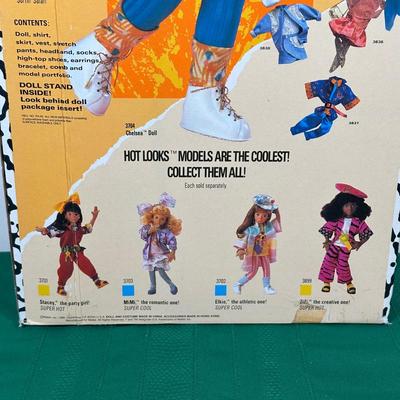 LOT 140: Vintage Mattel Hot Looks Dolls - Chelsea & Zizi w/ Box
