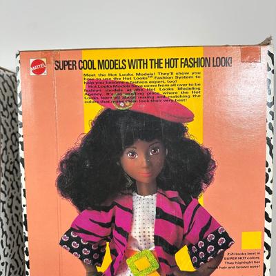 LOT 140: Vintage Mattel Hot Looks Dolls - Chelsea & Zizi w/ Box
