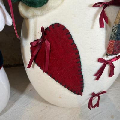 LOT 142: Think Snow!! Home Decor Snowmen