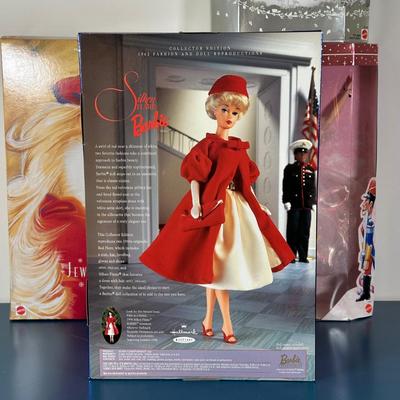 LOT 143: Barbie Collection In Packages - Wedding Day Barbie, Jewel Princess Barbie, Sugar Plum Fairy & More