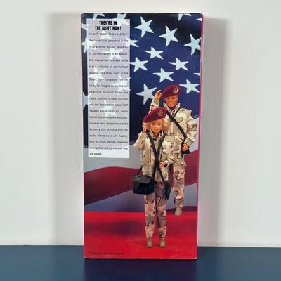 LOT 144: Vintage Navy, Air Force, Army & Marine Corps Barbie Collection w/ Box