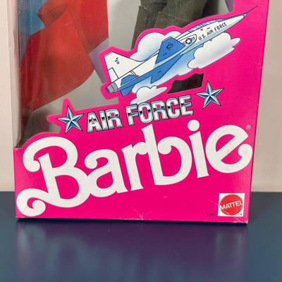 LOT 144: Vintage Navy, Air Force, Army & Marine Corps Barbie Collection w/ Box