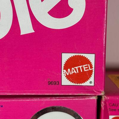 LOT 144: Vintage Navy, Air Force, Army & Marine Corps Barbie Collection w/ Box