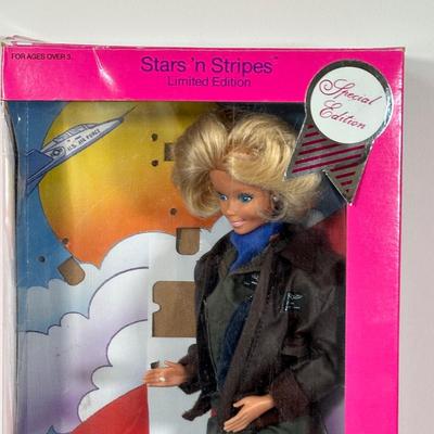 LOT 144: Vintage Navy, Air Force, Army & Marine Corps Barbie Collection w/ Box