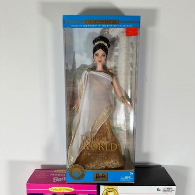 LOT 145: Vintage Barbie Collection - Puerto Rican Barbie, Princess Of Ancient Greece & More