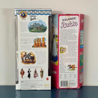 LOT Vintage Barbie Collection - Chile, Icelandic, Hula Hair, Arctic Barbie & More