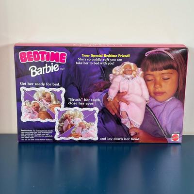 LOT 147: Vintage Barbie Collection - Bedtime Barbie, Twinkle Lights, Winter Fantasy & More