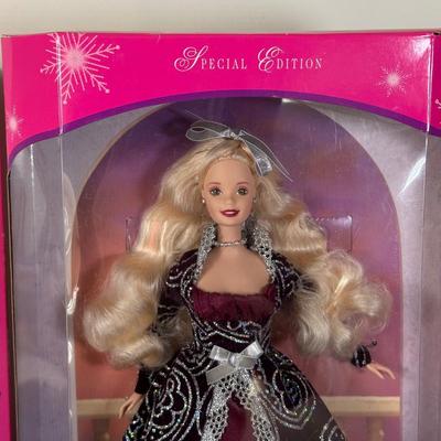 LOT 147: Vintage Barbie Collection - Bedtime Barbie, Twinkle Lights, Winter Fantasy & More