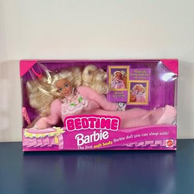 LOT 147: Vintage Barbie Collection - Bedtime Barbie, Twinkle Lights, Winter Fantasy & More