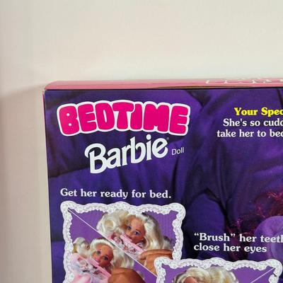 LOT 147: Vintage Barbie Collection - Bedtime Barbie, Twinkle Lights, Winter Fantasy & More