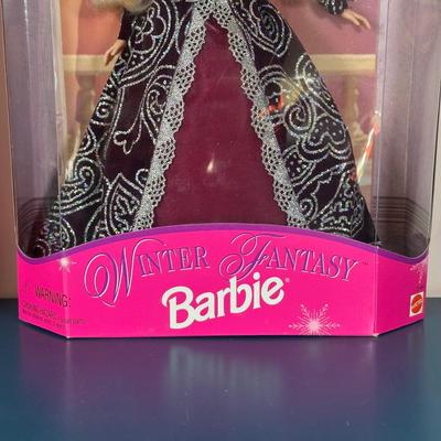 LOT 147: Vintage Barbie Collection - Bedtime Barbie, Twinkle Lights, Winter Fantasy & More