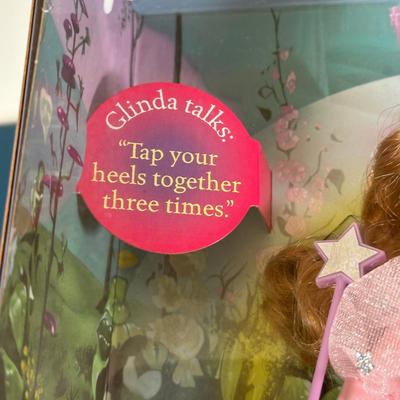 LOT 148: The Wizard Of Oz Dorthy & Glinda Barbie In Packaging