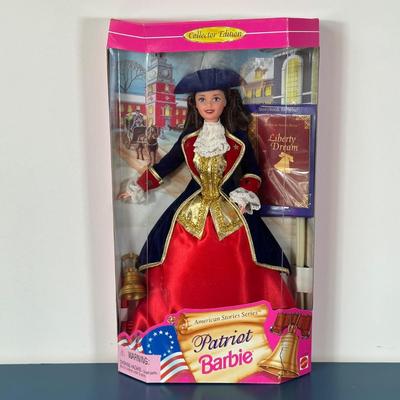 LOT 149: Vintage Barbie Had A Little Lamb, Patriot Barbie & Civil War Nurse Barbie in Package