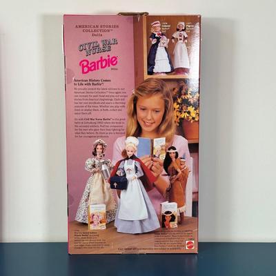 LOT 149: Vintage Barbie Had A Little Lamb, Patriot Barbie & Civil War Nurse Barbie in Package