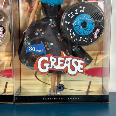 LOT 151: Grease Barbie Collection In Packages - Cha Cha, Rizzo & Frenchy
