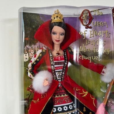 LOT 152: Disney Barbie Collection In Packages - Snow White, Beauty & The Beast, Alice In Wonderland & More