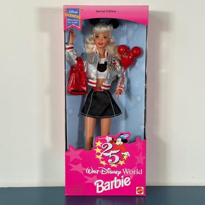 LOT 152: Disney Barbie Collection In Packages - Snow White, Beauty & The Beast, Alice In Wonderland & More