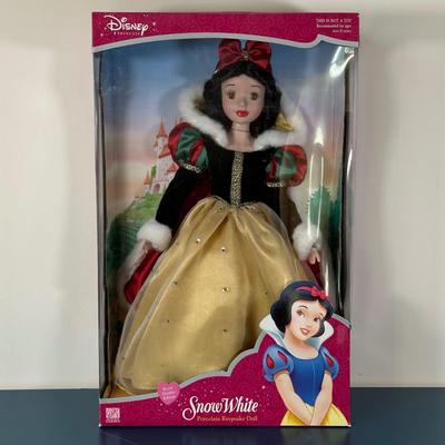 LOT 152: Disney Barbie Collection In Packages - Snow White, Beauty & The Beast, Alice In Wonderland & More