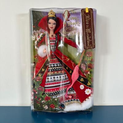 LOT 152: Disney Barbie Collection In Packages - Snow White, Beauty & The Beast, Alice In Wonderland & More