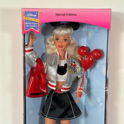 LOT 152: Disney Barbie Collection In Packages - Snow White, Beauty & The Beast, Alice In Wonderland & More