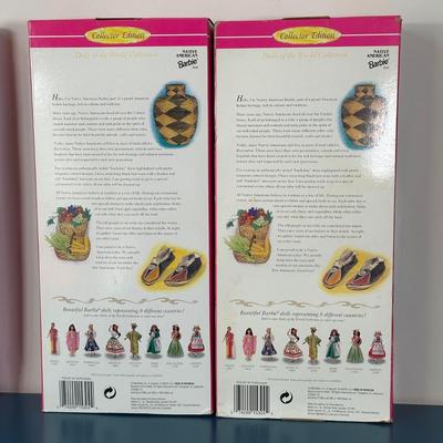 LOT 153: Native American Barbie Collection