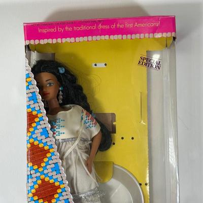 LOT 153: Native American Barbie Collection