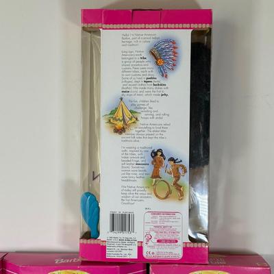 LOT 153: Native American Barbie Collection