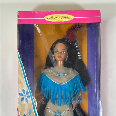 LOT 153: Native American Barbie Collection