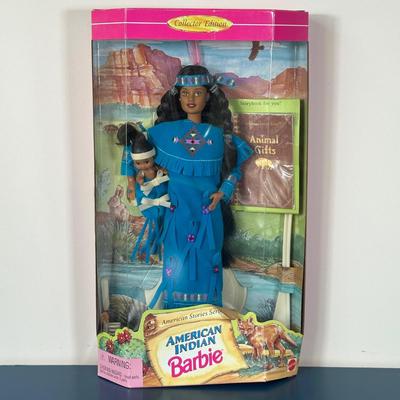 LOT 153: Native American Barbie Collection
