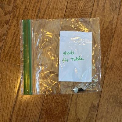 LOT 155: Vintage Mother of Pearl Inlaid Wooden Coffee Table w/Glass Top