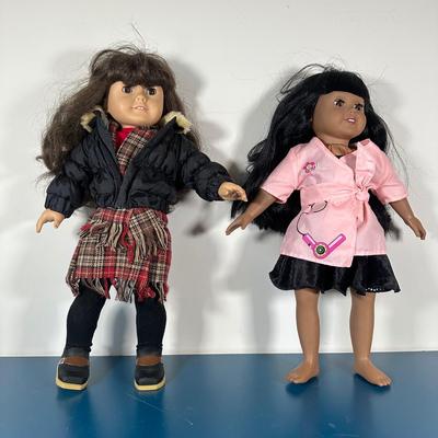 LOT 159: 2 American Girl Dolls w/ Box, Accessories & More!