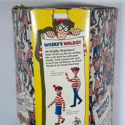 LOT 160: Where’s Waldo? Waldo Doll in Box