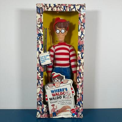 LOT 160: Where’s Waldo? Waldo Doll in Box