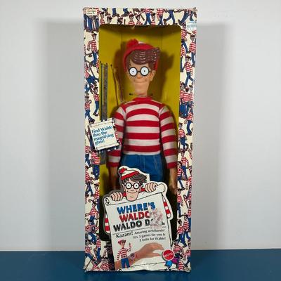 LOT 160: Where’s Waldo? Waldo Doll in Box