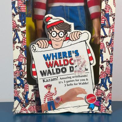 LOT 160: Where’s Waldo? Waldo Doll in Box