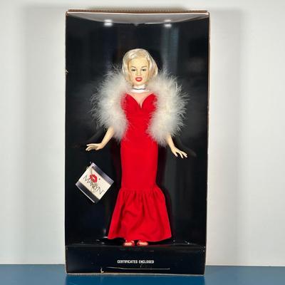 LOT 161: Vintage 1983 Marilyn Monroe World Doll w/ Box