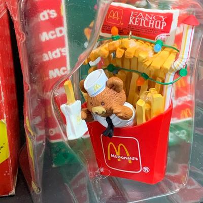 LOT:170: Collection of Christmas Ornaments Including Teenage Mutant Ninja Turtles Bulb, Curious George, McDonalds, Hershey's and More