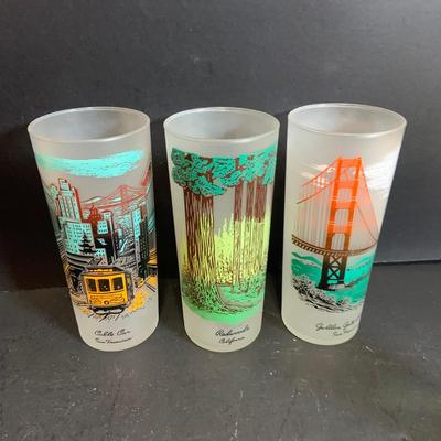 LOT:183: Johnson Brothers, Uranium Glass, Shaffordshire Ironstone, Libbey California Glasses, Franciscan Tea Pot and Butter Dish and More