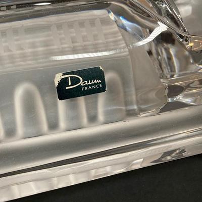 LOT 217: Daum France Crystal Car - "Monoplace Le Mans #7"