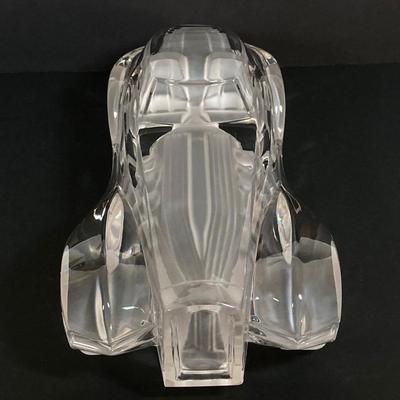 LOT 218: Stunning Daum France Crystal Riviera Coupe Car