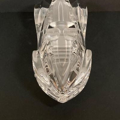 LOT 218: Stunning Daum France Crystal Riviera Coupe Car