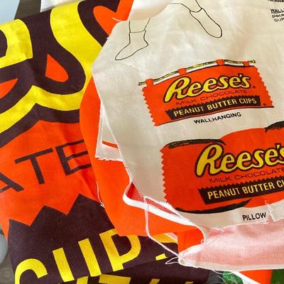 LOT 222: Sewing Collection - Fabric (Vintage / Novelty and More), Storage Containers, Spool Holders and Sewing Guide Book